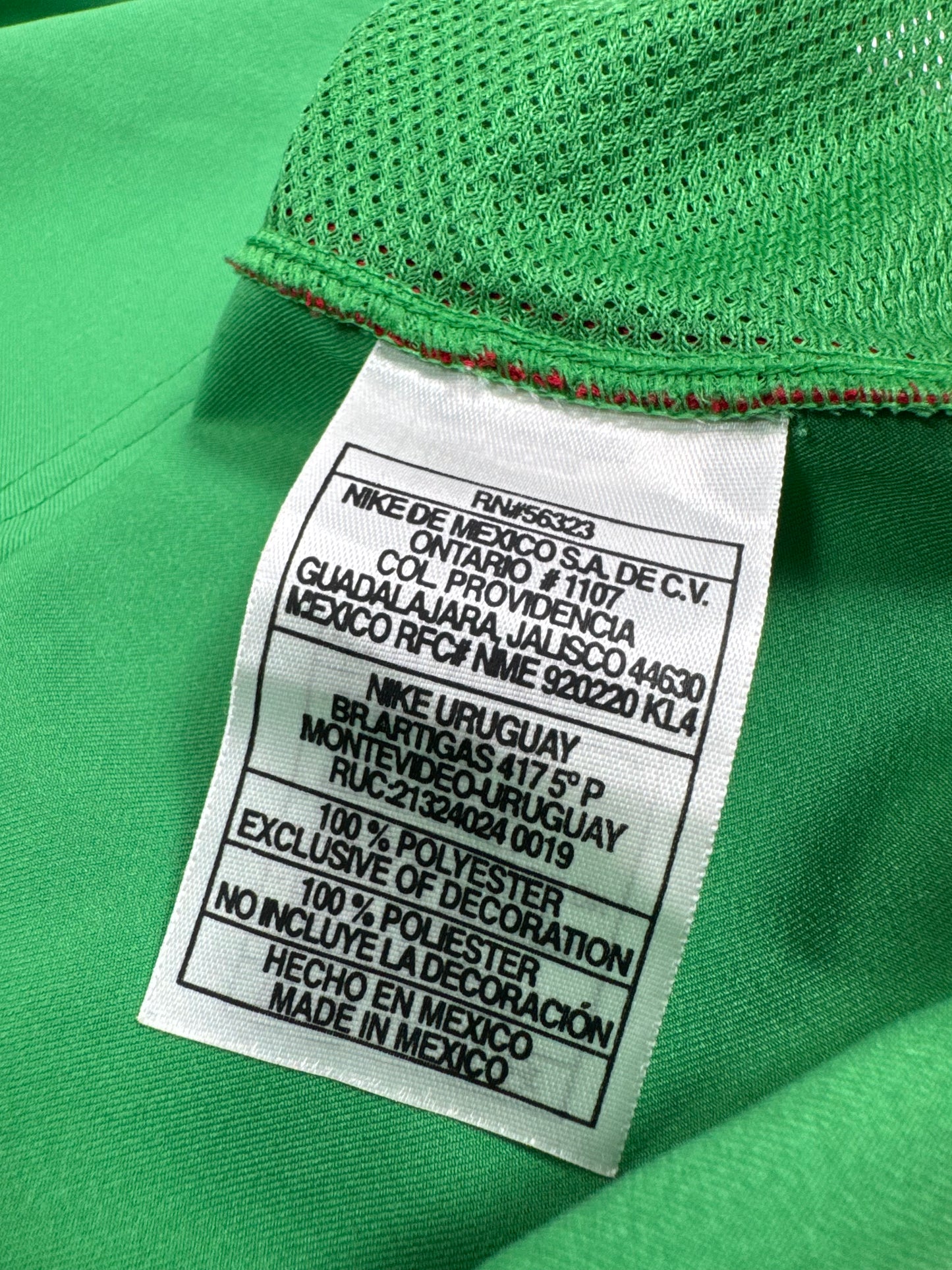 2004/05 NIKE T90 MEXICO HOME JERSEY MARQUEZ 4-(M)