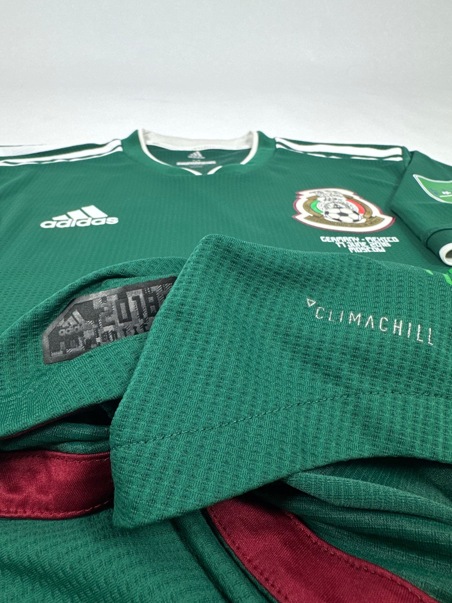 2018 ADIDAS MEXICO HOME JERSEY-LOZANO 22-(M)