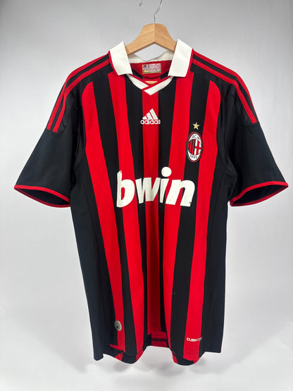 2009 ADIDAS AC MILAN HOME JERSEY BECKHAM 32-(M)