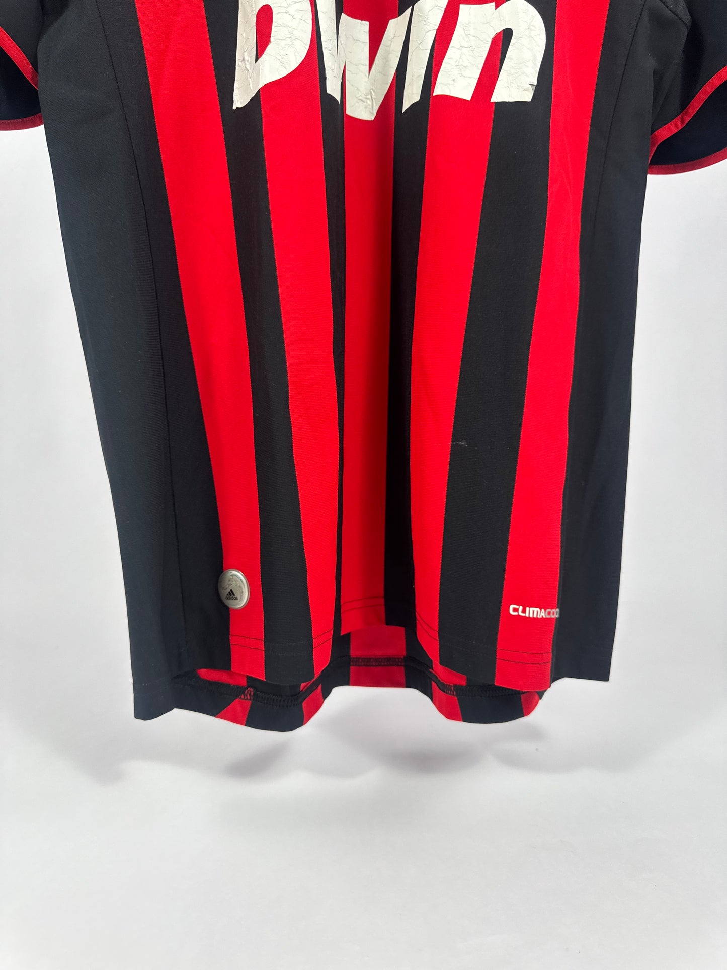 2009 ADIDAS AC MILAN HOME JERSEY BECKHAM 32-(M)