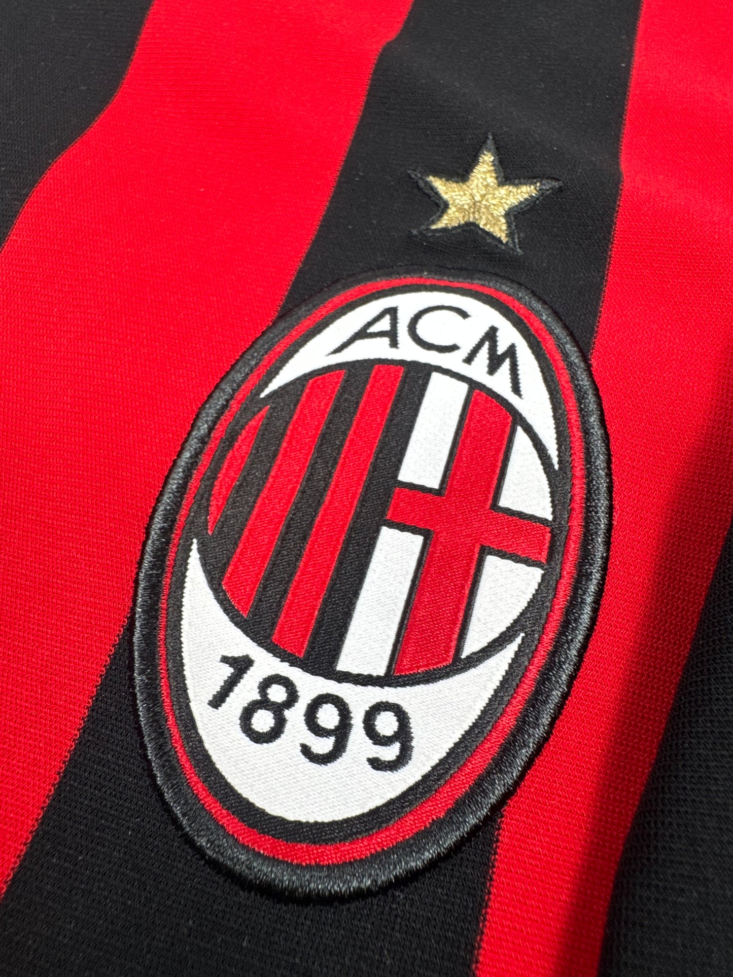 2009 ADIDAS AC MILAN HOME JERSEY BECKHAM 32-(M)