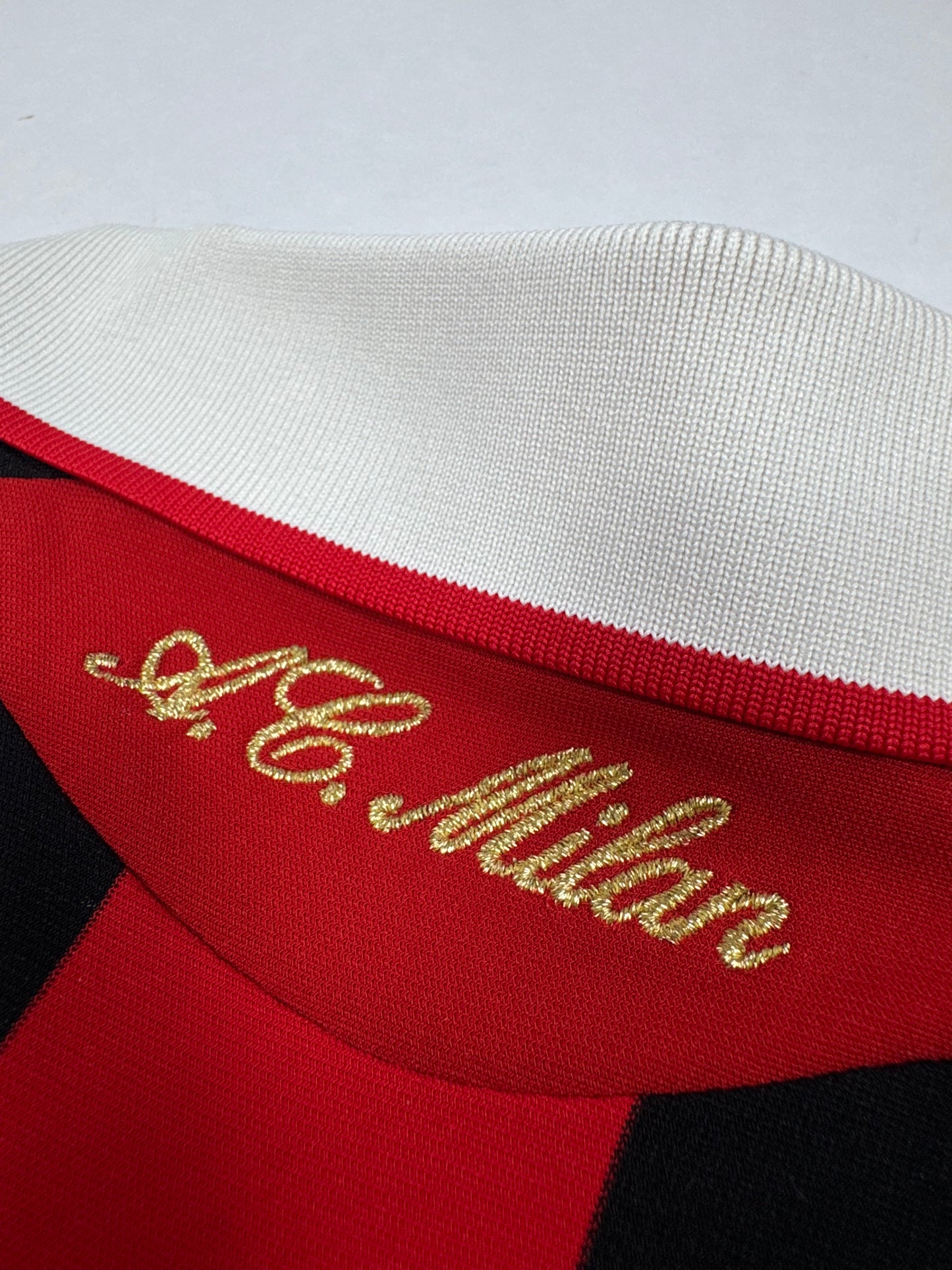 2009 ADIDAS AC MILAN HOME JERSEY BECKHAM 32-(M)