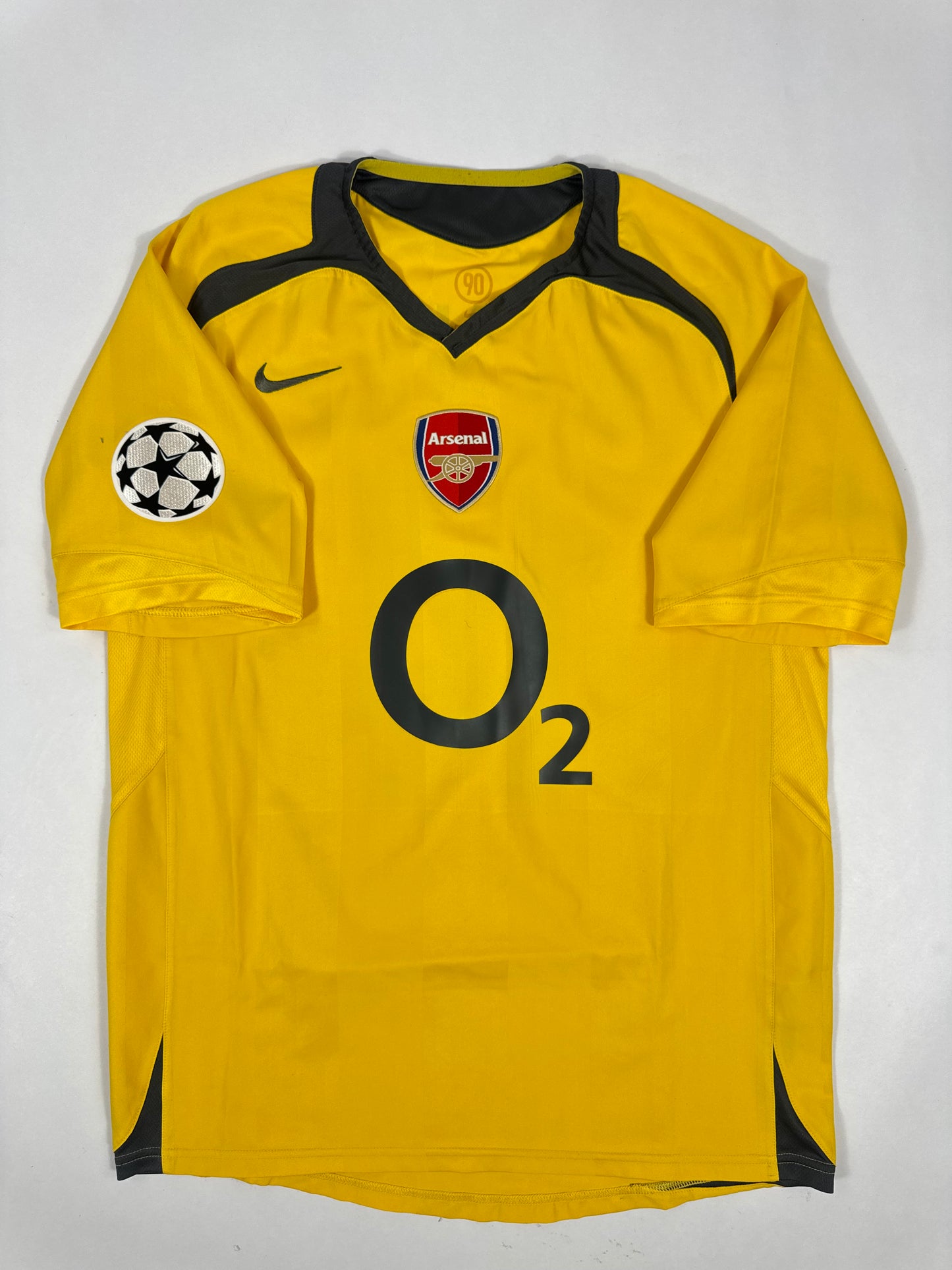 2005/08 NIKE T90 ARSENAL FC AWAY JERSEY HENRY 14-(S)