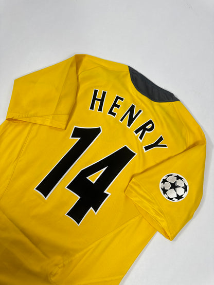 2005/08 NIKE T90 ARSENAL FC AWAY JERSEY HENRY 14-(S)