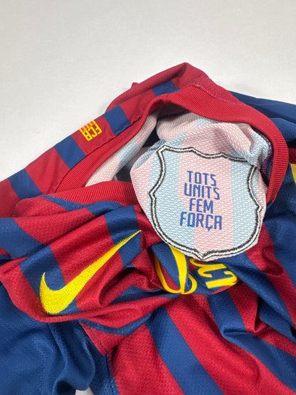 2011/12 FC BARCELONA HOME UNIFORM FULL KIT SHIRT+SHORTS MESSI 10 -(M)