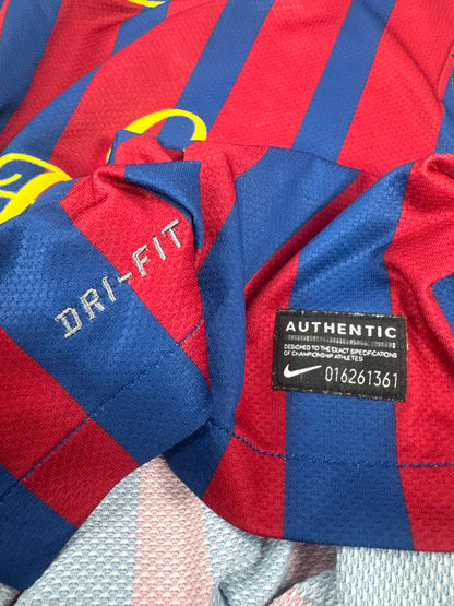 2011/12 FC BARCELONA HOME UNIFORM FULL KIT SHIRT+SHORTS MESSI 10 -(M)