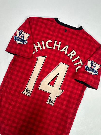 2012/13 NIKE MANCHESTER UNITED HOME JERSEY CHICHARITO 14-(S)