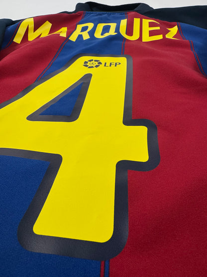 2003/04 NIKE FC BARCELONA HOME KIT MARQUEZ 4-(M)