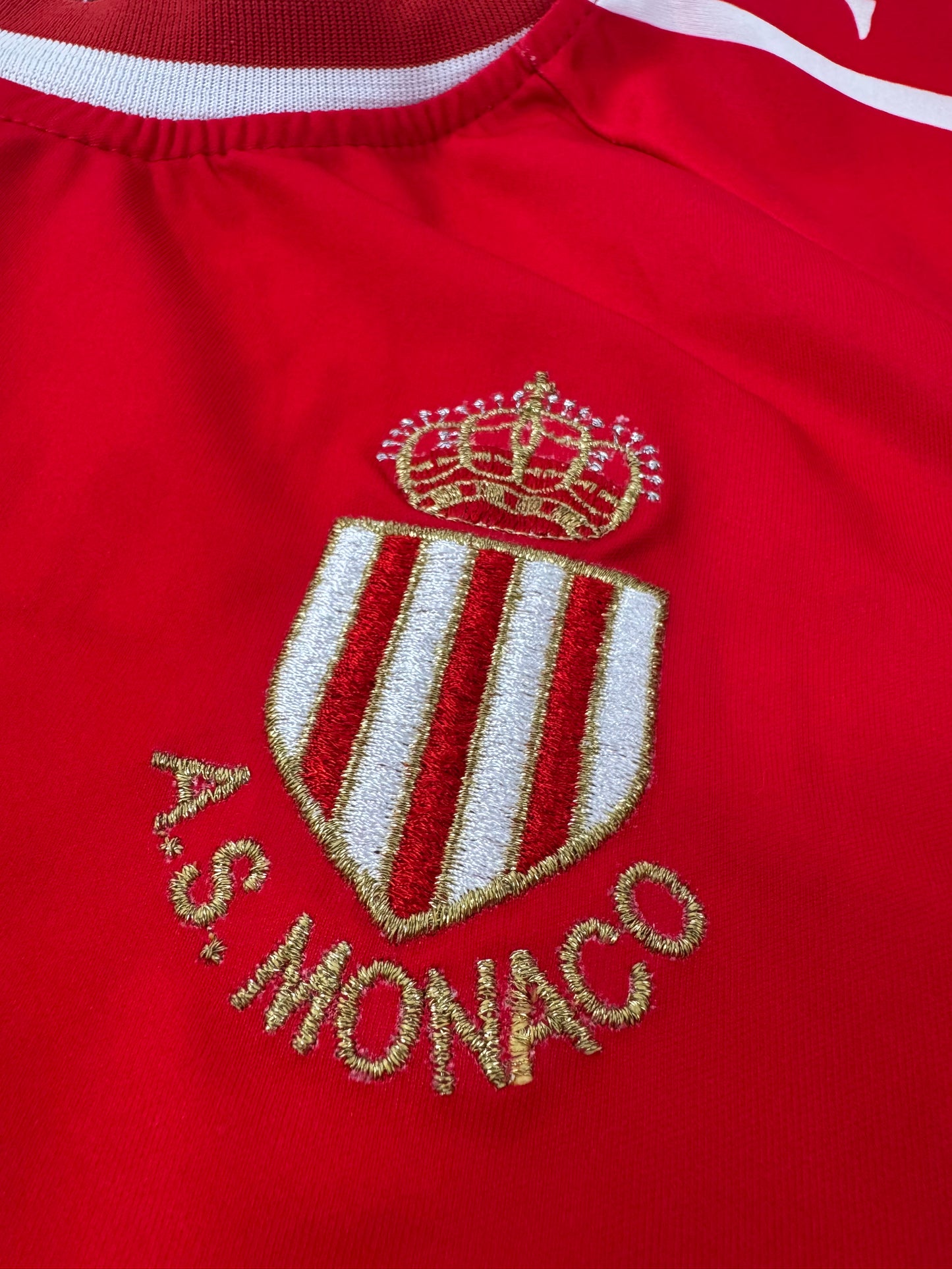 1999/2000 KAPPA AS MONACO HOME JERSEY MARQUEZ 4-(XL)