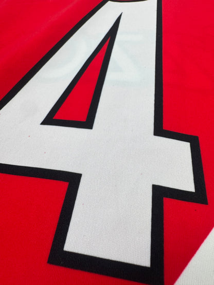 1999/2000 KAPPA AS MONACO HOME JERSEY MARQUEZ 4-(XL)