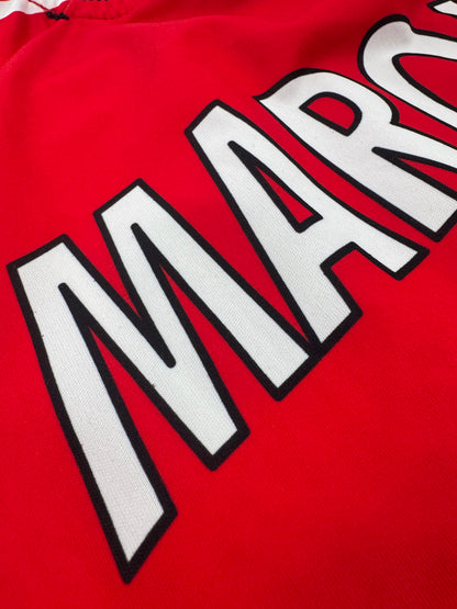 1999/2000 KAPPA AS MONACO HOME JERSEY MARQUEZ 4-(XL)