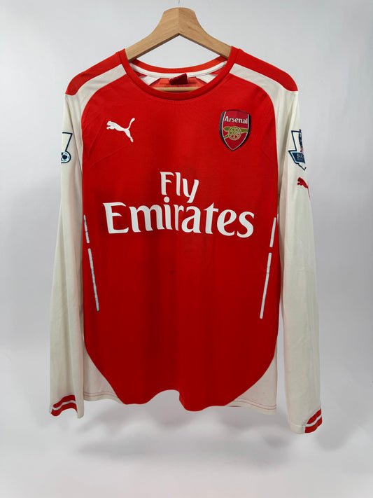 2014/15 PUMA ARSENAL HOME JERSEY OZIL 11-(M)