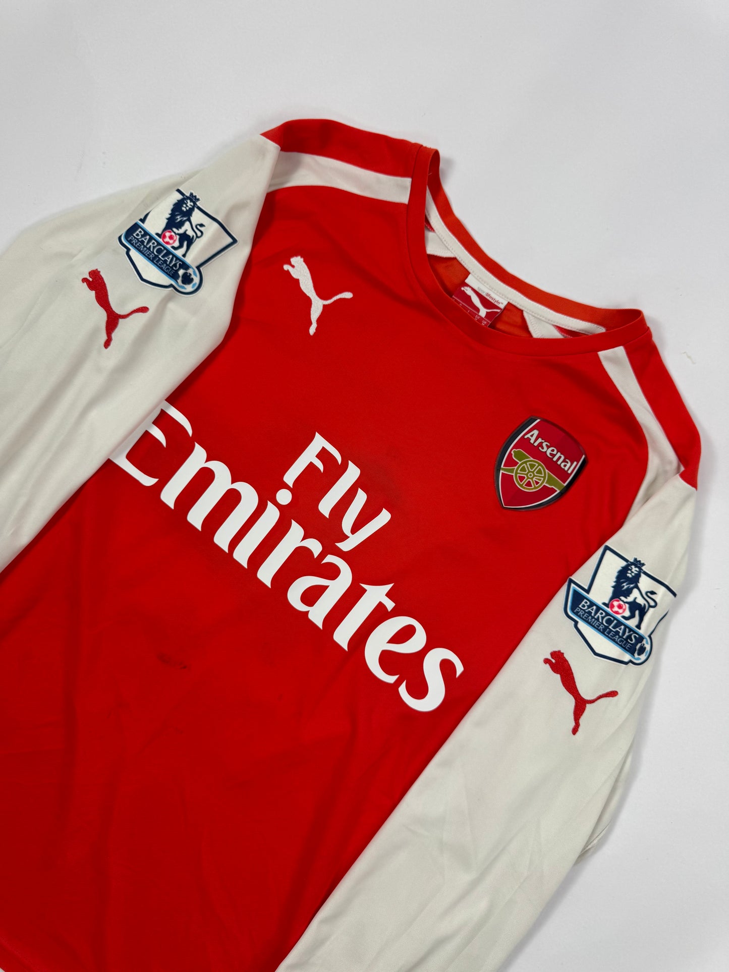 2014/15 PUMA ARSENAL HOME JERSEY OZIL 11-(M)