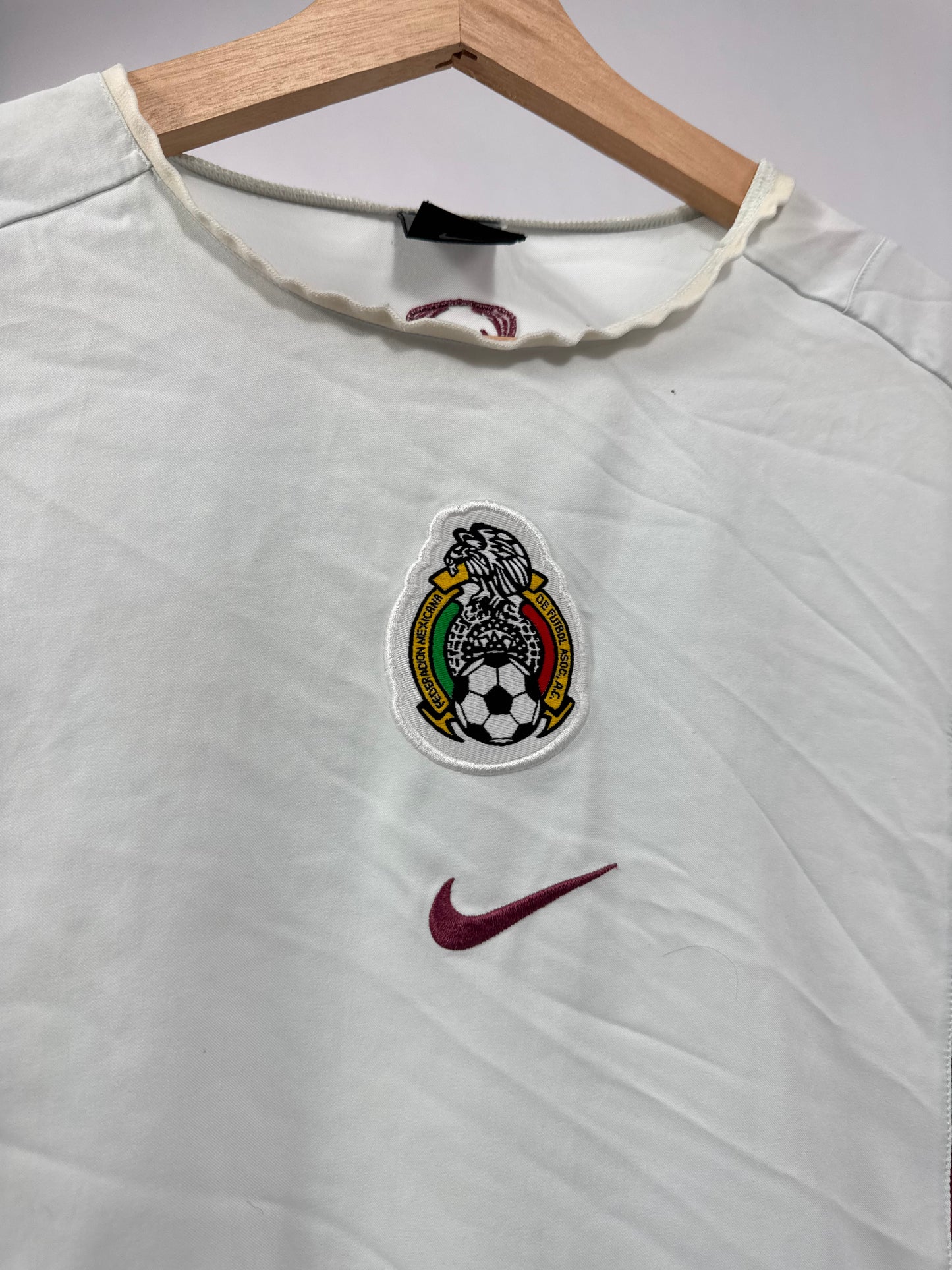 2003 NIKE MEXICO TRAINING JERSEY-(M)