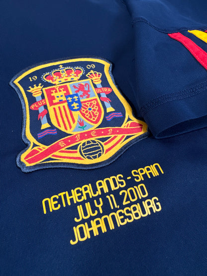 2010 ADIDAS SPAIN AWAY JERSEY INIESTA 6-(L)