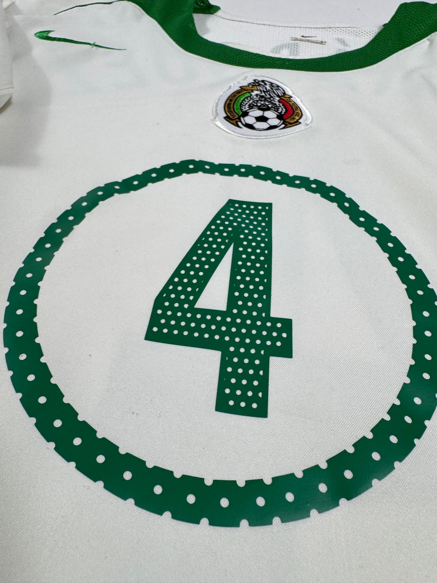 2004/05 NIKE T90 MEXICO AWAY JERSEY RAF MARQUEZ 4-(L)