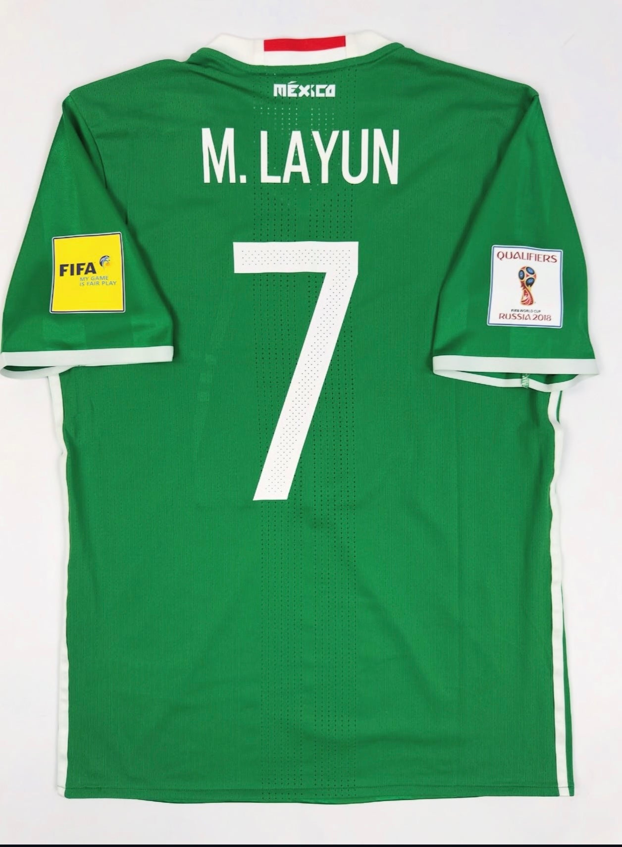 2017 MEXICO HOME PLAYER ISSUE LAYUN