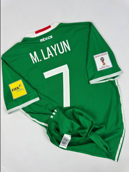 2017 MEXICO HOME PLAYER ISSUE LAYUN