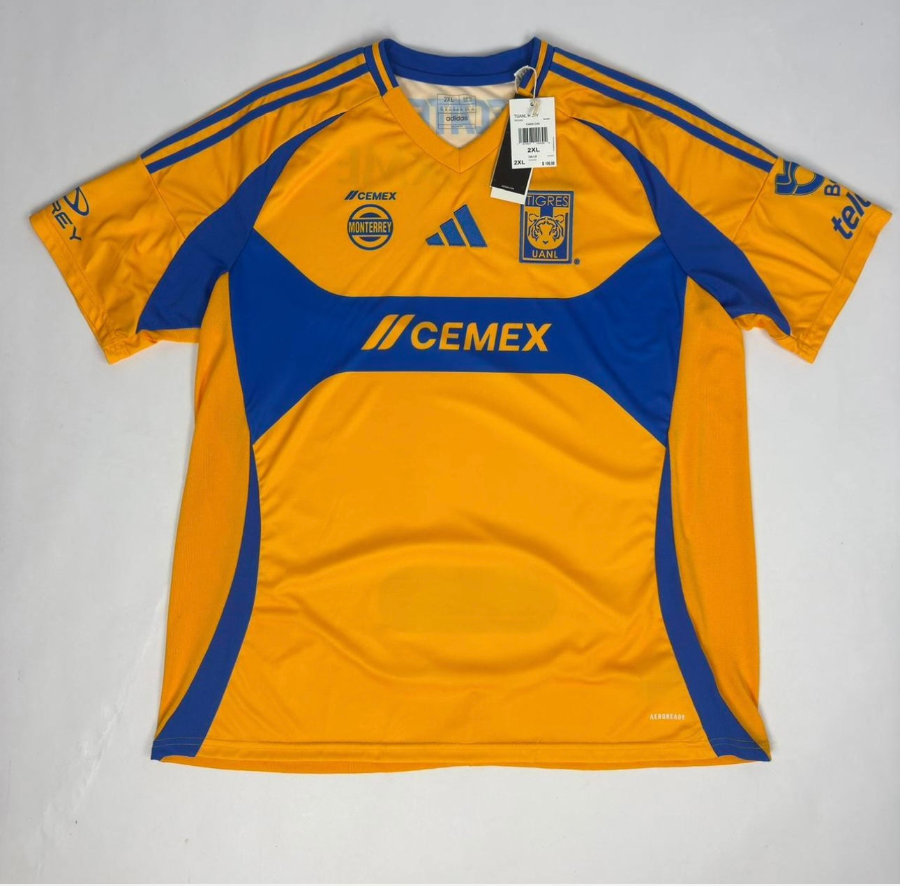 2024/25 Tigres Adidas Home Jersey